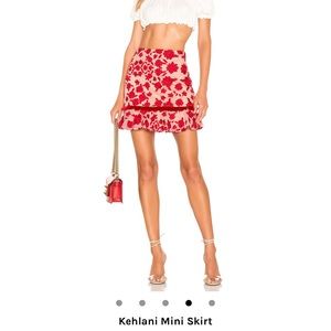 Lovers and Friends: Leblanc Mini Skirt